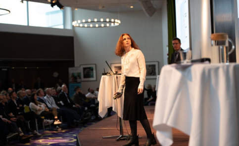 Elin Ax talare vid Business Intelligence & Data Science Day 2019